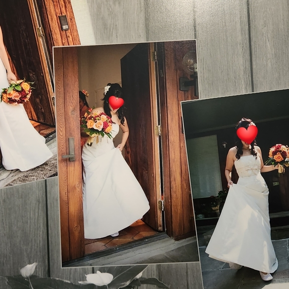 MAKE ME AN OFFER! Wedding Dress Corset Bejeweled Bodice Bow - Picture 2 of 9